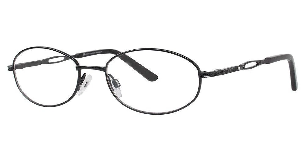 Gloria by Gloria Vanderbilt GbGV4042 Eyeglasses - Black - view 3